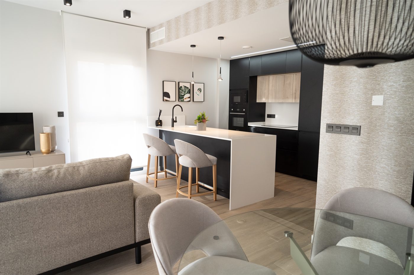 Real fotografiertes Apartment einer Innova-Anlage